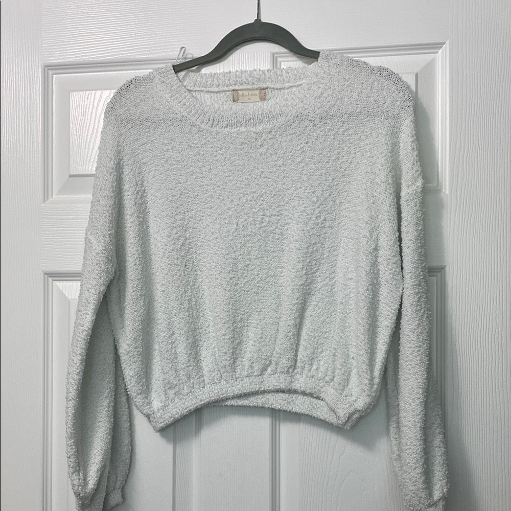 Cozy White Sweater